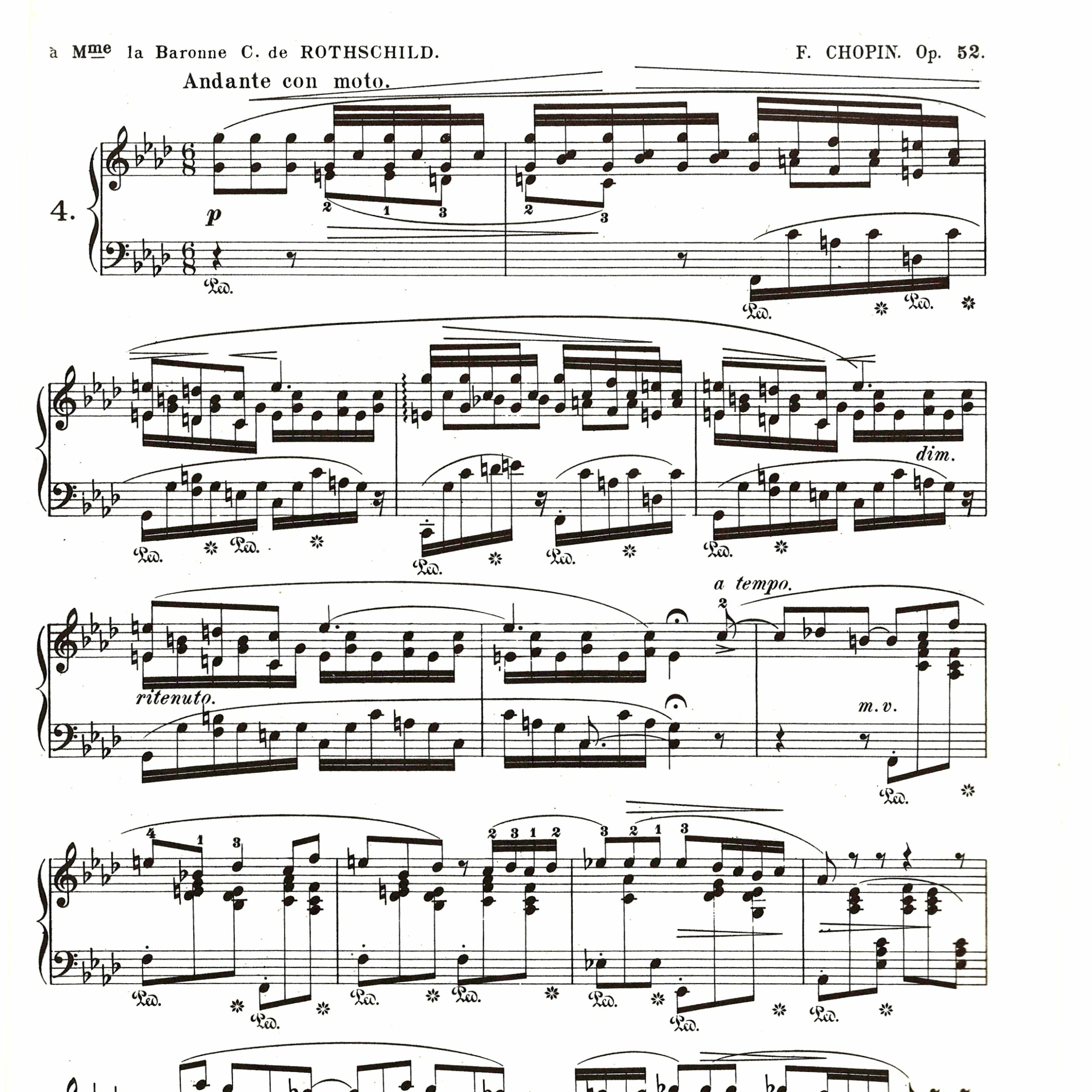 Fantasy on Chopin’s Ballade No. 4 (a shortened version)