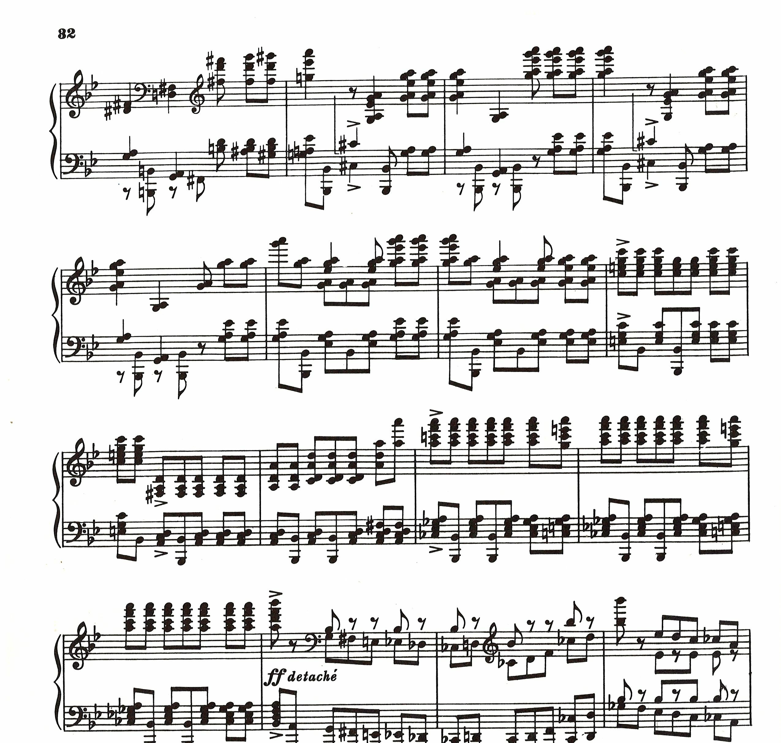 Prokofiev, Sonata No. 7, Part 3, “Precipitato”